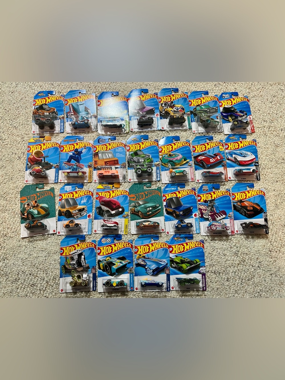 Hot Wheels Assorted Cars. 25 total
